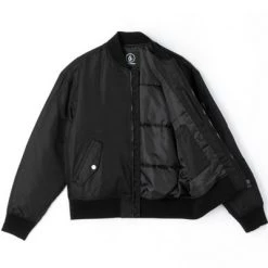Volcom Unisex Street Style Logo Bomber Jackets For Men No Color Specification X M -Volcom Sales Shop org 8356