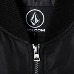 Volcom Unisex Street Style Logo Bomber Jackets For Men No Color Specification X M -Volcom Sales Shop org 8358