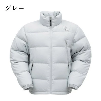 Volcom Unisex Street Style Logo Down Jackets For Men Black X S 5 Volcom Unisex Street Style Logo Down Jackets For Men Black X S - Image 3