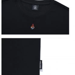 Volcom 2022 SS Unisex Logo T-Shirts For Men Cream X L -Volcom Sales Shop org 8408