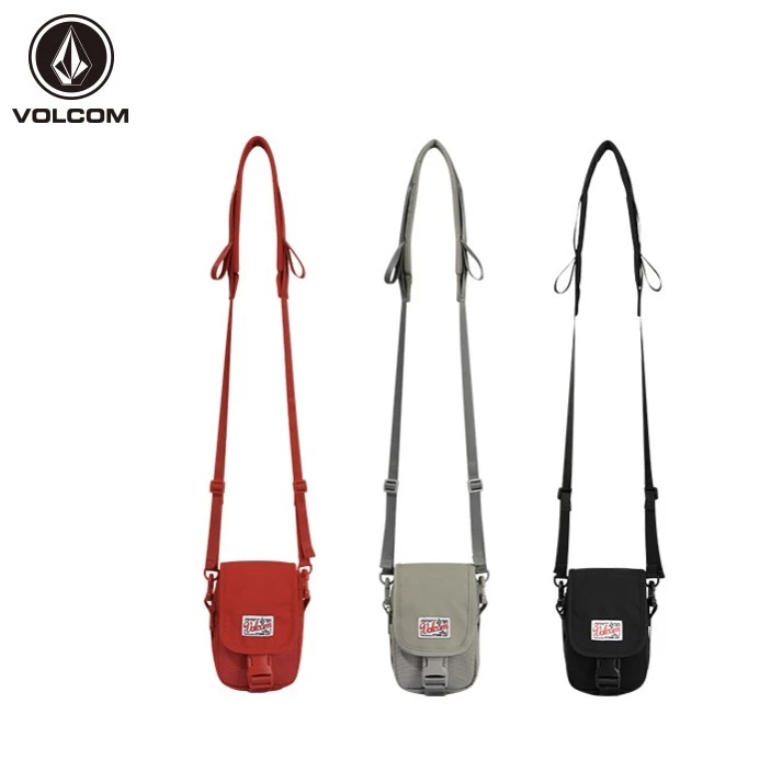 Volcom Unisex Street Style Messenger & Shoulder Bags For Men Red X One Size 3 Volcom Unisex Street Style Messenger & Shoulder Bags For Men Red X One Size