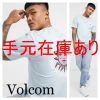 Volcom 2021 SS Crew Neck Street Style Plain Cotton Short Sleeves Logo For Men Aether Blue X L
