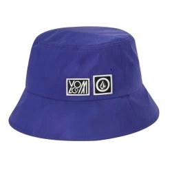 Volcom Unisex Street Style Bucket Hats Wide-brimmed Hats For Men Blue X M -Volcom Sales Shop org 847