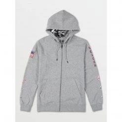 Volcom 2022-23FW Long Sleeves Cotton Logos On The Sleeves Logo Hoodies For Men Black X M (*inventory Check Required) -Volcom Sales Shop org 8514