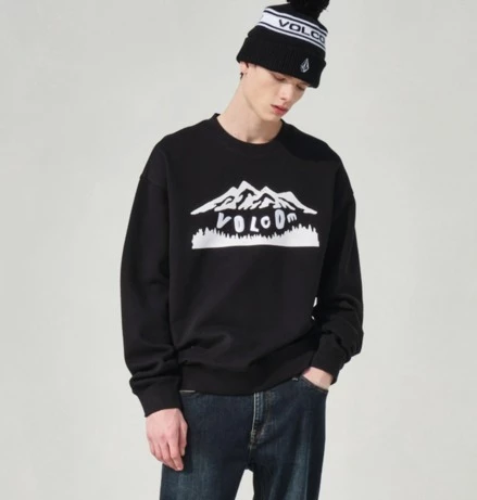 Volcom Unisex Street Style U-Neck Long Sleeves Cotton For Men Brown X Xl 12 Volcom Unisex Street Style U-Neck Long Sleeves Cotton For Men Brown X Xl - Image 10