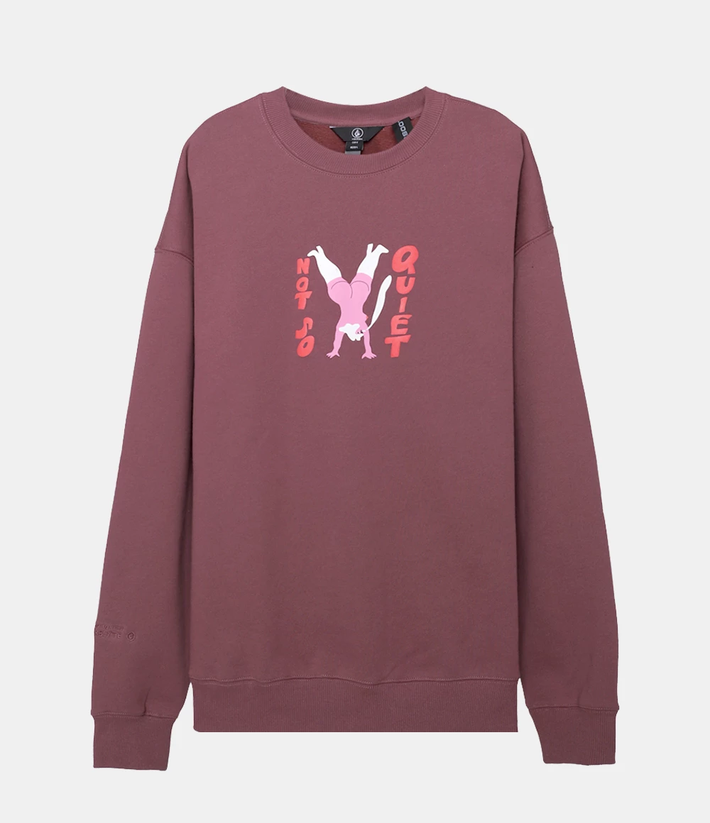 Volcom 2022 SS Sweatshirts For Men Purple X L 4 Volcom 2022 SS Sweatshirts For Men Purple X L - Image 2