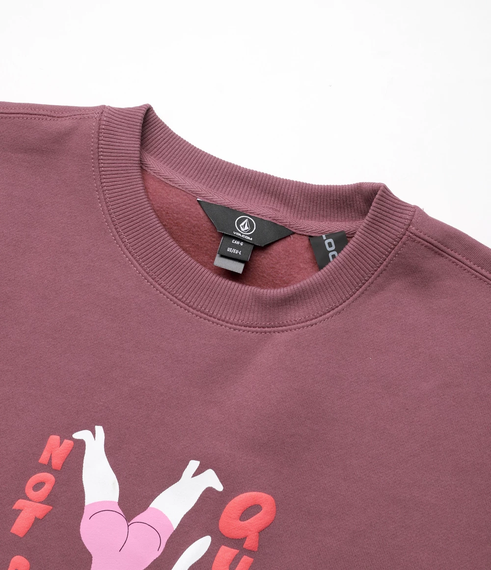 Volcom 2022 SS Sweatshirts For Men Purple X L 6 Volcom 2022 SS Sweatshirts For Men Purple X L - Image 4