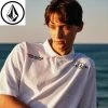 Volcom Unisex Cotton Short Sleeves Logo Polos For Men White X L -Volcom Sales Shop org 8692