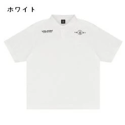 Volcom Unisex Cotton Short Sleeves Logo Polos For Men White X L -Volcom Sales Shop org 8701