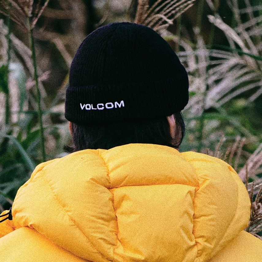 Volcom Unisex Street Style Knit Hats For Men Beige X One Size 4 Volcom Unisex Street Style Knit Hats For Men Beige X One Size - Image 2