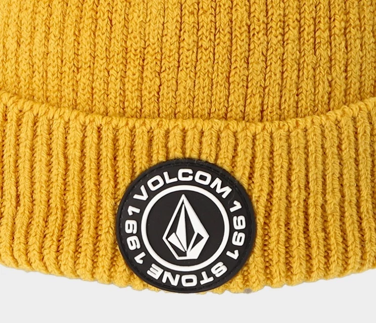 Volcom Unisex Street Style Knit Hats For Men Beige X One Size 9 Volcom Unisex Street Style Knit Hats For Men Beige X One Size - Image 7