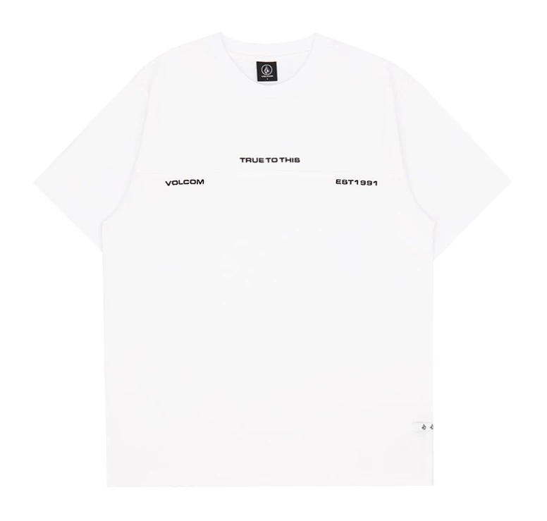 Volcom Unisex Street Style Cotton Short Sleeves Logo T-Shirts For Men Khaki X S 4 Volcom Unisex Street Style Cotton Short Sleeves Logo T-Shirts For Men Khaki X S - Image 2