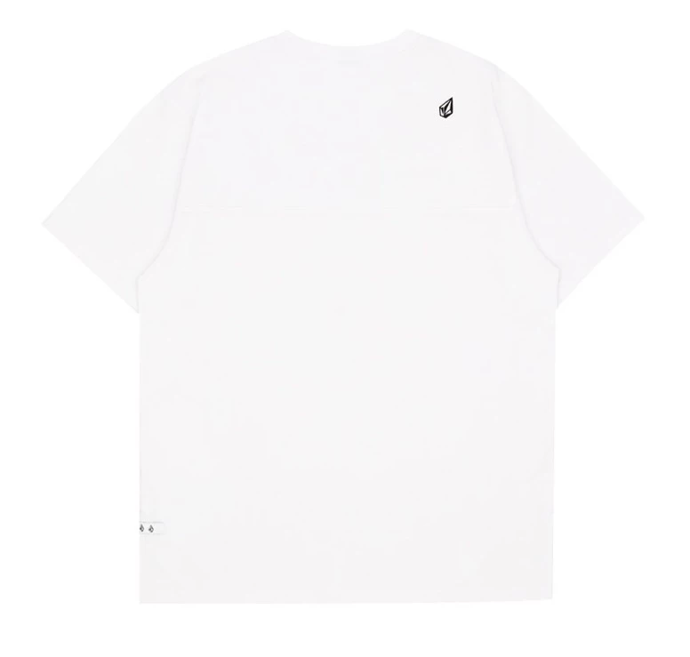 Volcom Unisex Street Style Cotton Short Sleeves Logo T-Shirts For Men Khaki X S 5 Volcom Unisex Street Style Cotton Short Sleeves Logo T-Shirts For Men Khaki X S - Image 3