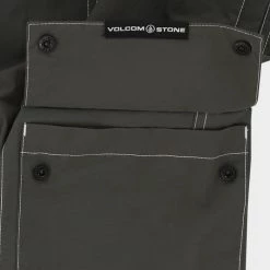 Volcom 2022 SS Unisex Street Style Cotton Logo Bottoms For Men Black X S -Volcom Sales Shop org 8842