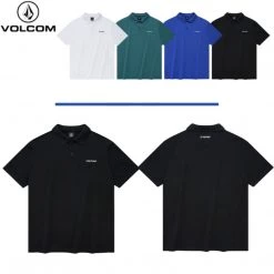 Volcom 2022 SS Unisex Logo T-Shirts For Men Green X L