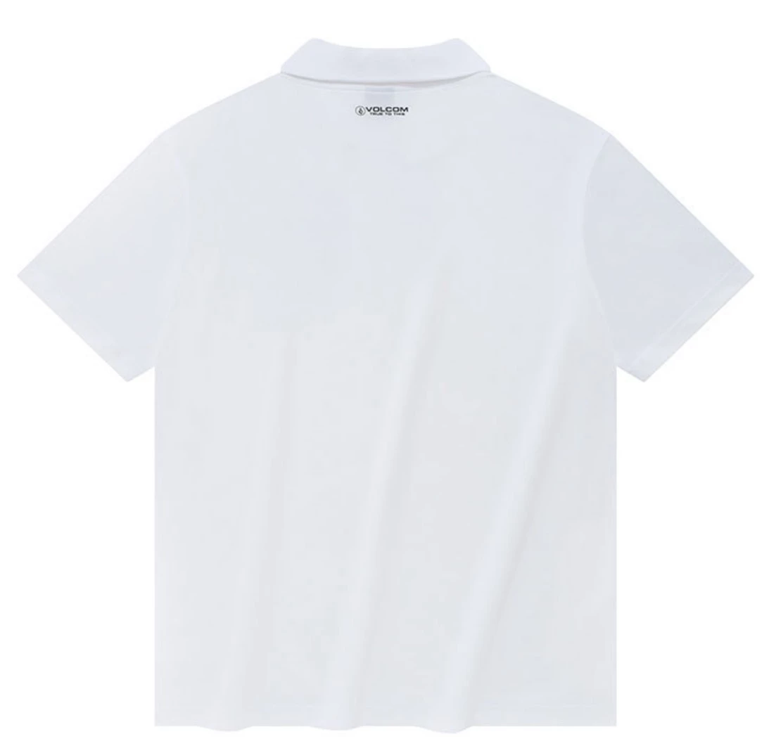 Volcom Unisex Street Style Short Sleeves Logo T-Shirts For Women White X M 10 Volcom Unisex Street Style Short Sleeves Logo T-Shirts For Women White X M - Image 8