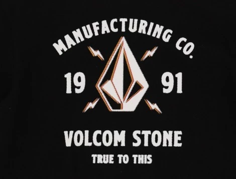 Volcom Unisex U-Neck Long Sleeves Cotton Long Sleeve T-shirt Logo For Men White X M 14 Volcom Unisex U-Neck Long Sleeves Cotton Long Sleeve T-shirt Logo For Men White X M - Image 12