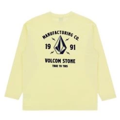 Volcom Unisex U-Neck Long Sleeves Cotton Long Sleeve T-shirt Logo For Men White X M 35 Volcom Unisex U-Neck Long Sleeves Cotton Long Sleeve T-shirt Logo For Men White X M -Volcom Sales Shop org 8937