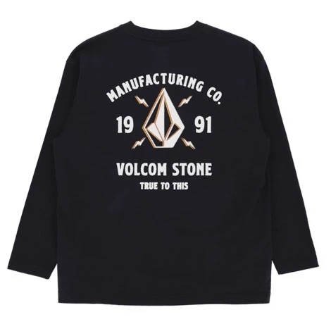 Volcom Unisex U-Neck Long Sleeves Cotton Long Sleeve T-shirt Logo For Men White X M 20 Volcom Unisex U-Neck Long Sleeves Cotton Long Sleeve T-shirt Logo For Men White X M - Image 18