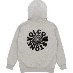 Volcom Unisex Long Sleeves Cotton Logo Hoodies For Men Black X L -Volcom Sales Shop org 8964