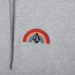 Volcom Unisex Long Sleeves Cotton Logo Hoodies For Men Navy X Xl -Volcom Sales Shop org 8993