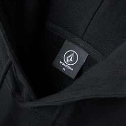Volcom Unisex Street Style Long Sleeves Cotton Oversized Logo For Men Black X L -Volcom Sales Shop org 9011
