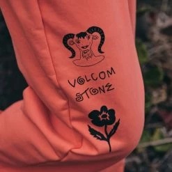 Volcom Unisex Street Style Cotton Logo Bottoms For Men Gray X M -Volcom Sales Shop org 9026