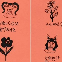 Volcom Unisex Street Style Cotton Logo Bottoms For Men Gray X M -Volcom Sales Shop org 9035