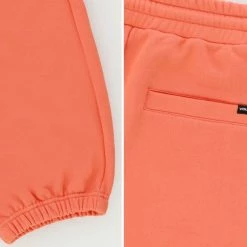 Volcom Unisex Street Style Cotton Logo Bottoms For Men Gray X M -Volcom Sales Shop org 9036