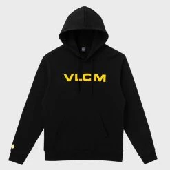 Volcom Unisex Street Style Long Sleeves Cotton Oversized Logo For Men Charcoal X Xl -Volcom Sales Shop org 9048