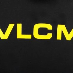Volcom Unisex Street Style Long Sleeves Cotton Oversized Logo For Men Charcoal X Xl -Volcom Sales Shop org 9050