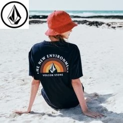 Volcom Unisex T-Shirts For Men Purple X M