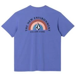 Volcom Unisex T-Shirts For Men Purple X M -Volcom Sales Shop org 9089
