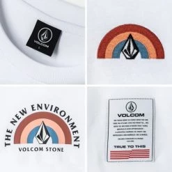 Volcom Unisex T-Shirts For Men Purple X M -Volcom Sales Shop org 9092