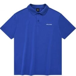 Volcom Street Style Logo T-Shirts For Women Blue X S -Volcom Sales Shop org 9121