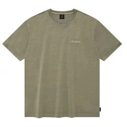 Volcom Unisex Street Style Cotton Short Sleeves Logo T-Shirts For Women Purple X L -Volcom Sales Shop org 914