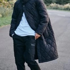 Volcom 2021-22FW Short Unisex Street Style Cotton Logo Jackets For Men Black X Xl -Volcom Sales Shop org 9149