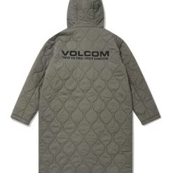 Volcom 2021-22FW Short Unisex Street Style Cotton Logo Jackets For Men Black X Xl -Volcom Sales Shop org 9153
