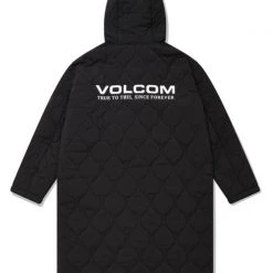 Volcom 2021-22FW Short Unisex Street Style Cotton Logo Jackets For Men Black X Xl -Volcom Sales Shop org 9158