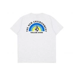 Volcom 2022 SS Unisex Logo T-Shirts For Men Lime X M -Volcom Sales Shop org 9164
