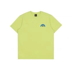 Volcom 2022 SS Unisex Logo T-Shirts For Men Lime X M -Volcom Sales Shop org 9167