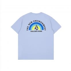 Volcom 2022 SS Unisex Logo T-Shirts For Men Lime X M -Volcom Sales Shop org 9172