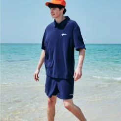 Volcom 2022 SS Unisex Plain Logo Shorts For Men Navy X Xl -Volcom Sales Shop org 9191