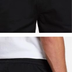 Volcom 2022 SS Plain Logo Shorts For Men Black X 34 -Volcom Sales Shop org 9215 scaled