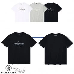 Volcom 2022 SS Unisex Logo T-Shirts For Men White X S