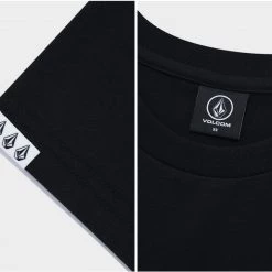 Volcom 2022 SS Logo T-Shirts For Women Black X Xs -Volcom Sales Shop org 9251