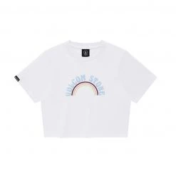 Volcom 2022 SS Logo T-Shirts For Women Black X Xs -Volcom Sales Shop org 9252