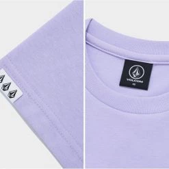 Volcom 2022 SS Logo T-Shirts For Women Black X Xs -Volcom Sales Shop org 9257