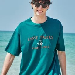 Volcom 2022 SS Unisex Logo T-Shirts For Men Navy X Xl -Volcom Sales Shop org 9260