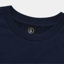 Volcom 2022 SS Unisex Logo T-Shirts For Men Navy X Xl -Volcom Sales Shop org 9276
